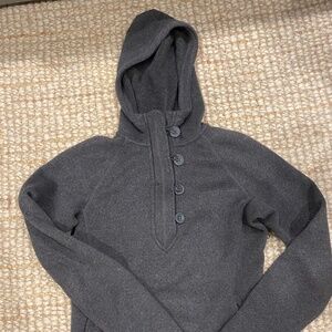The North Face Button and Zip Fleece Lined Sweater